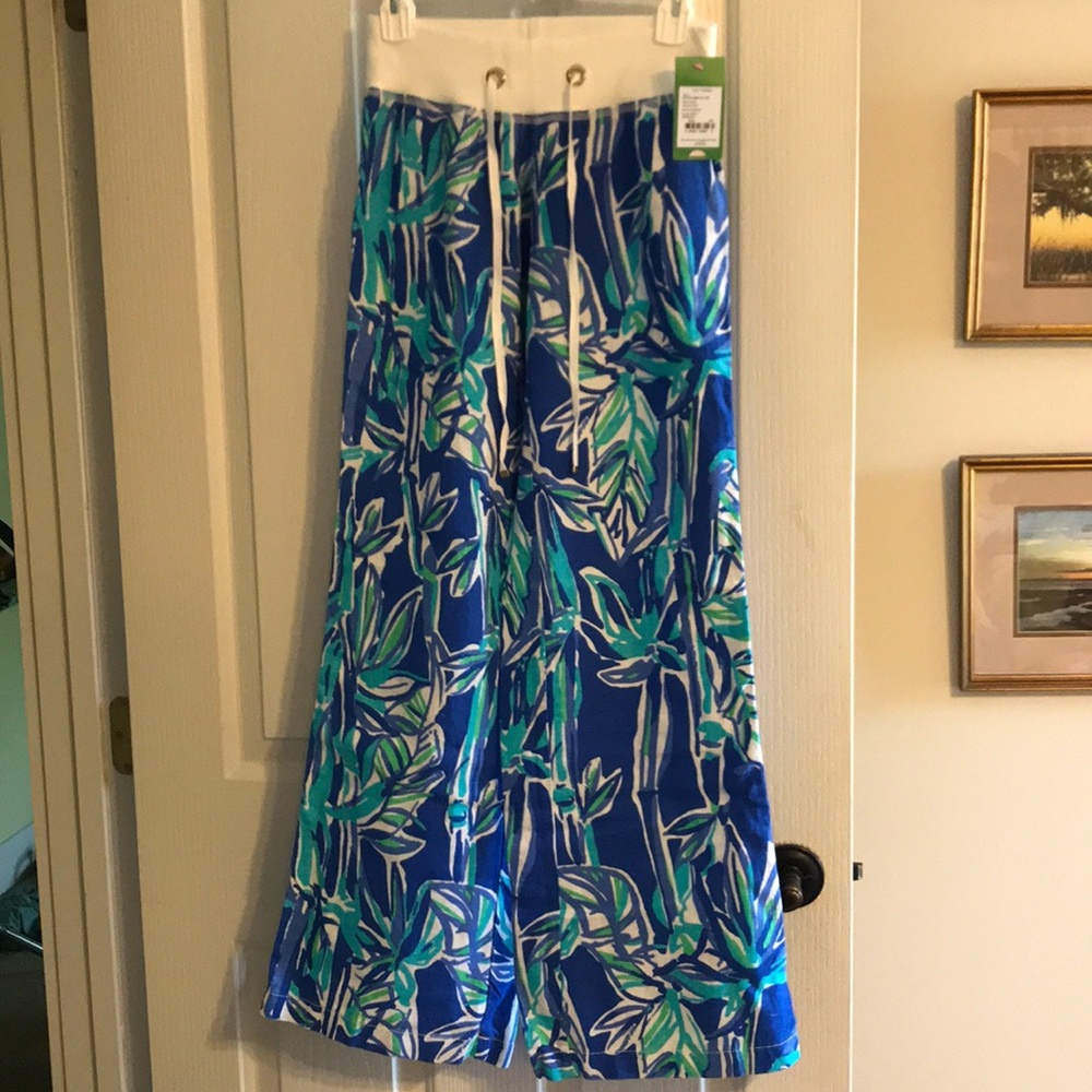Lilly Pulitzer linen beach pant
